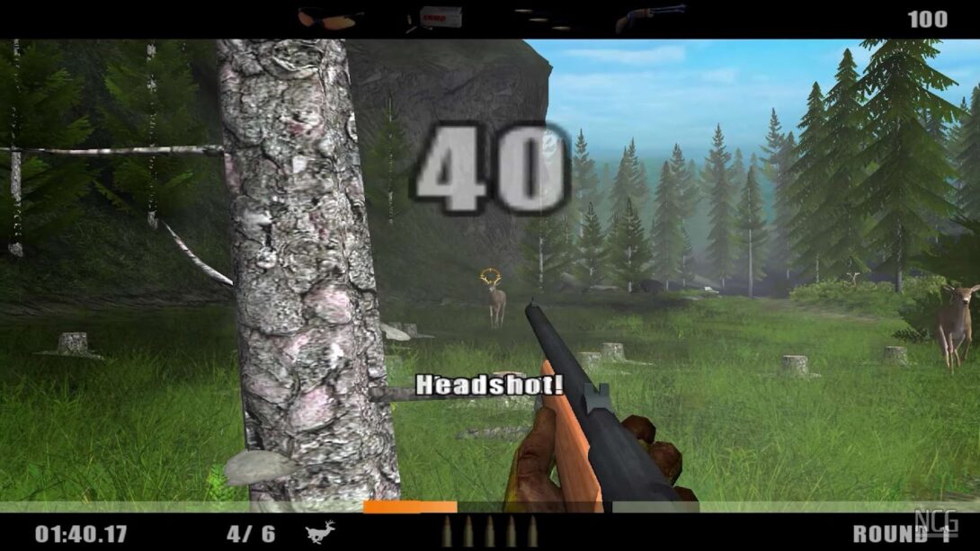 Deer Drive game interface